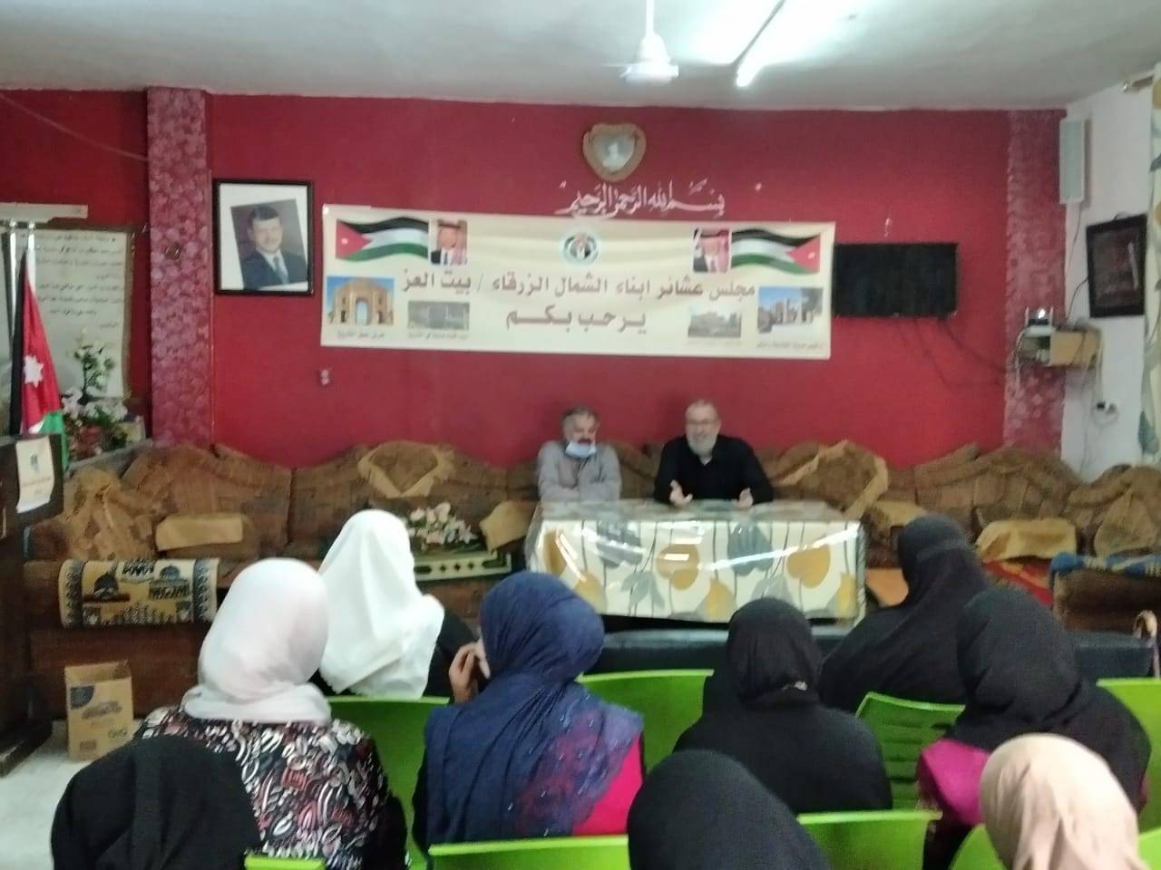 الدكتور ابراهيم العتوم ودرس بعنوان  وتعاونوا على البر والتقوى 