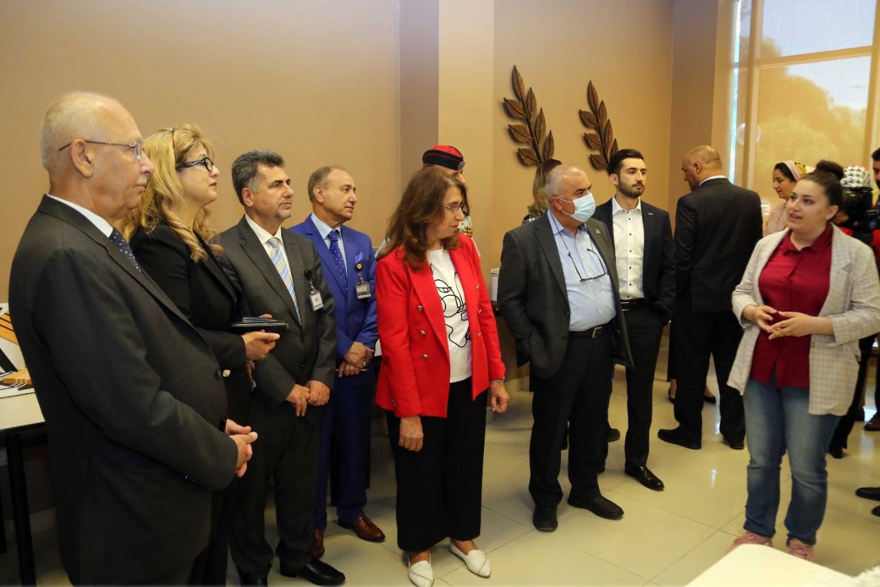  المهندسين تشارك في فعاليات اليوم العلمي المعماري في جامعة الشرق الأوسط