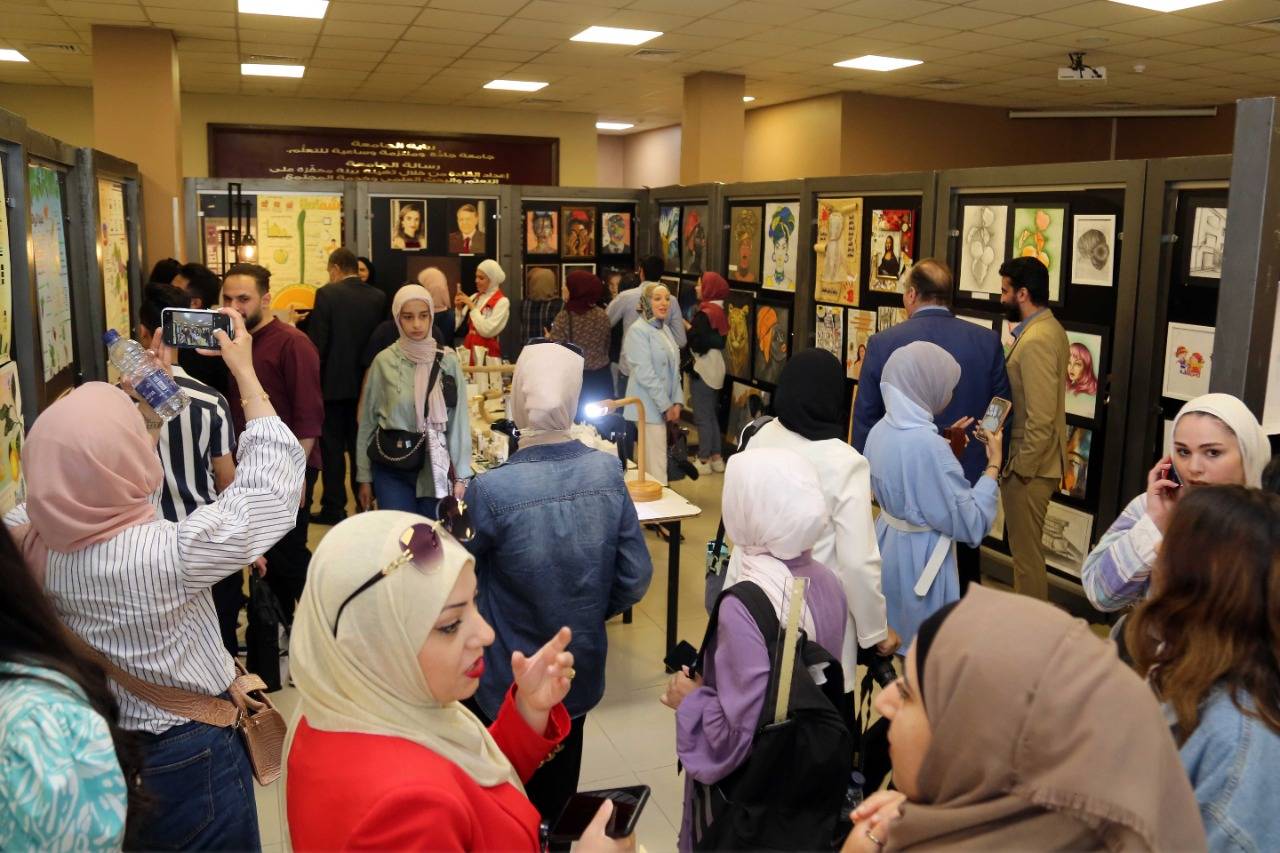  المهندسين تشارك في فعاليات اليوم العلمي المعماري في جامعة الشرق الأوسط