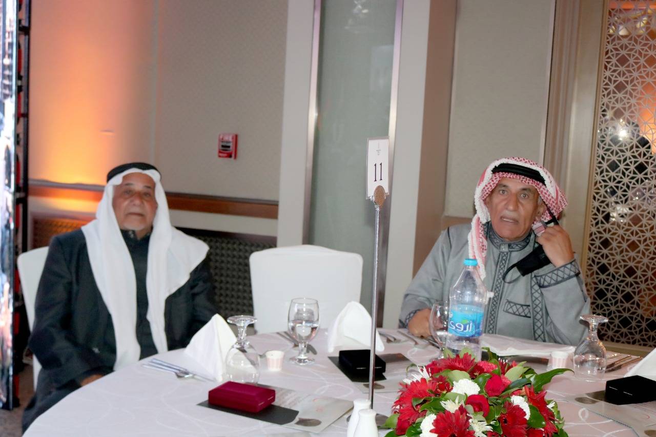 حفل لتكريم صناع مسلسل حضور لموكب الغياب  صور
