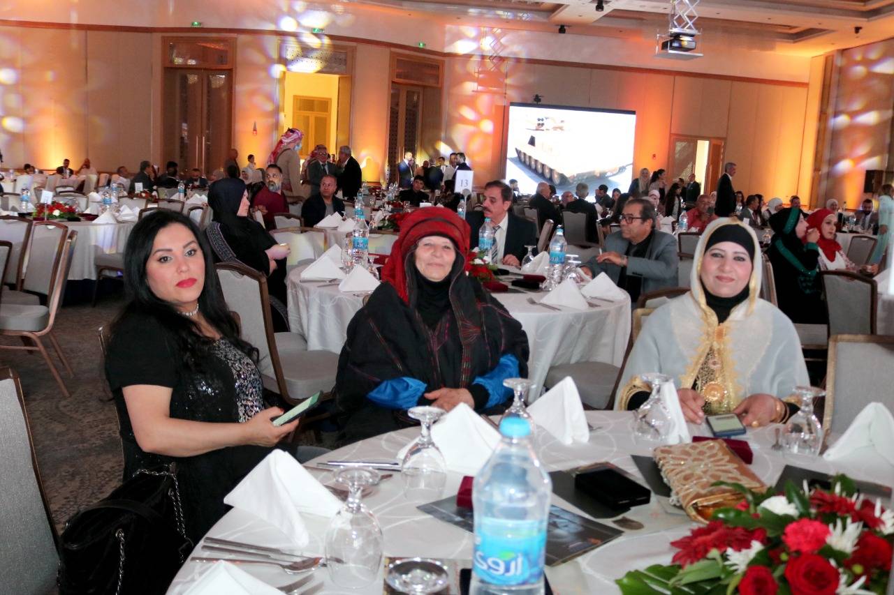 حفل لتكريم صناع مسلسل حضور لموكب الغياب  صور