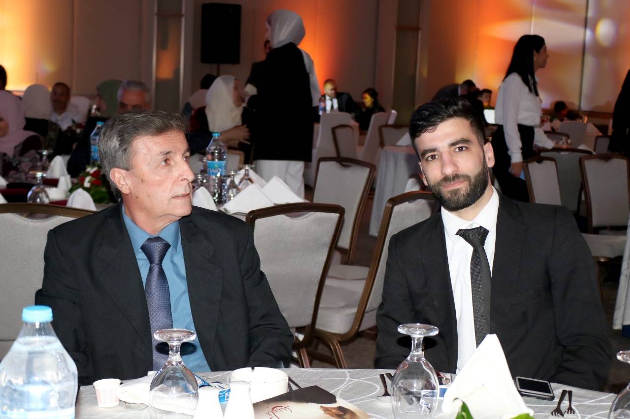 حفل لتكريم صناع مسلسل حضور لموكب الغياب  صور