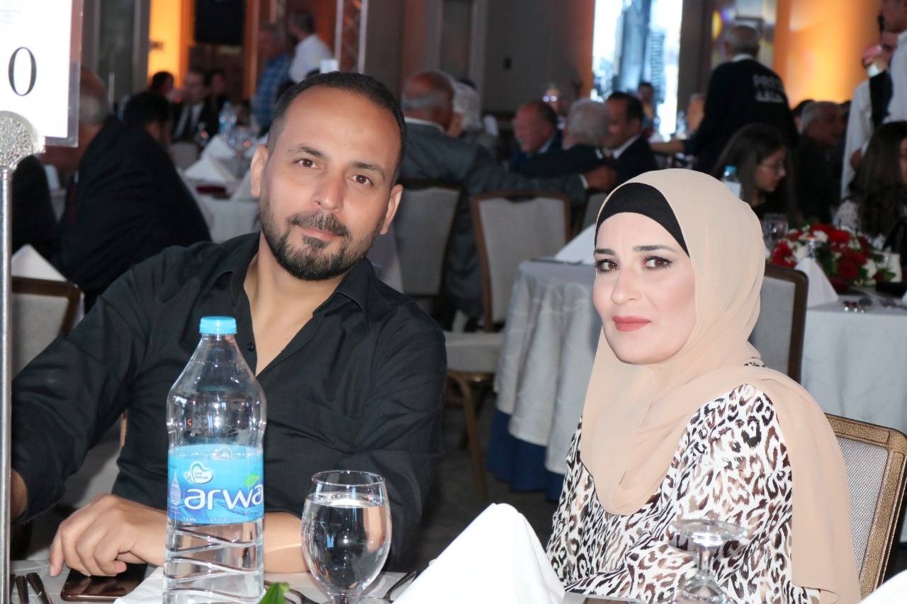 حفل لتكريم صناع مسلسل حضور لموكب الغياب  صور