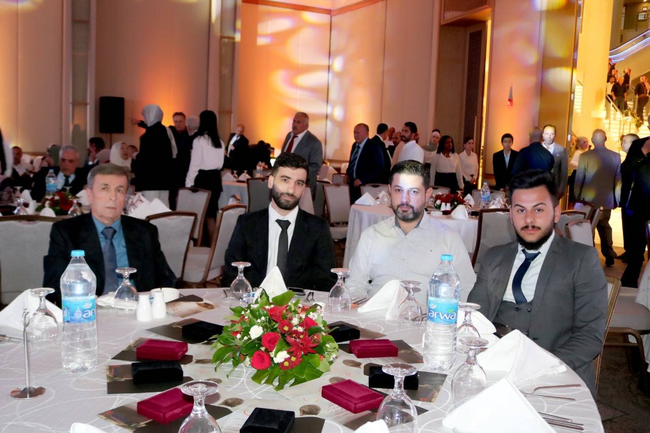 حفل لتكريم صناع مسلسل حضور لموكب الغياب  صور