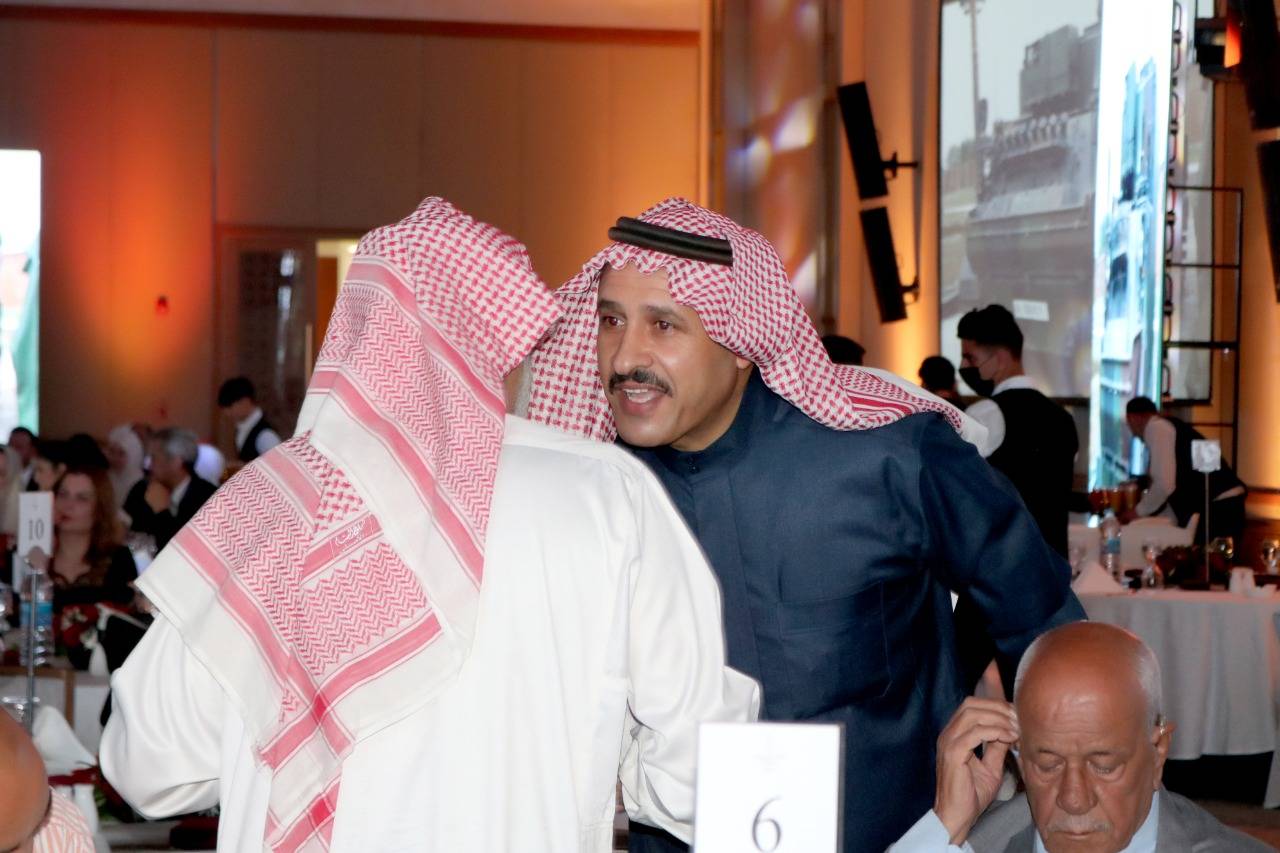 حفل لتكريم صناع مسلسل حضور لموكب الغياب  صور