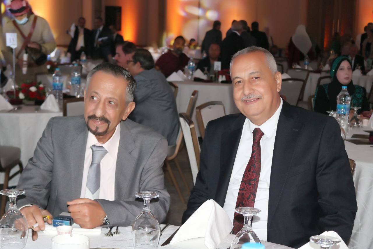 حفل لتكريم صناع مسلسل حضور لموكب الغياب  صور