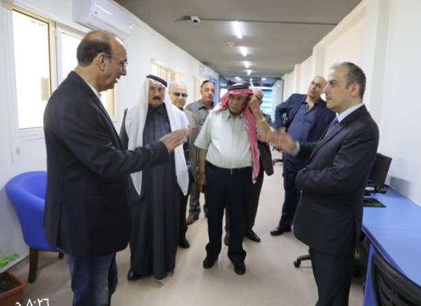 الأمين العام للفلاحين التعاونيين العرب يزور الوطني للبحوث الزراعية