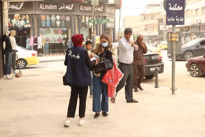 مؤسسه شباب 42 تطلق مبادره   عن روح المرحومه منال الفساطله بعنوان منال بالقلب 