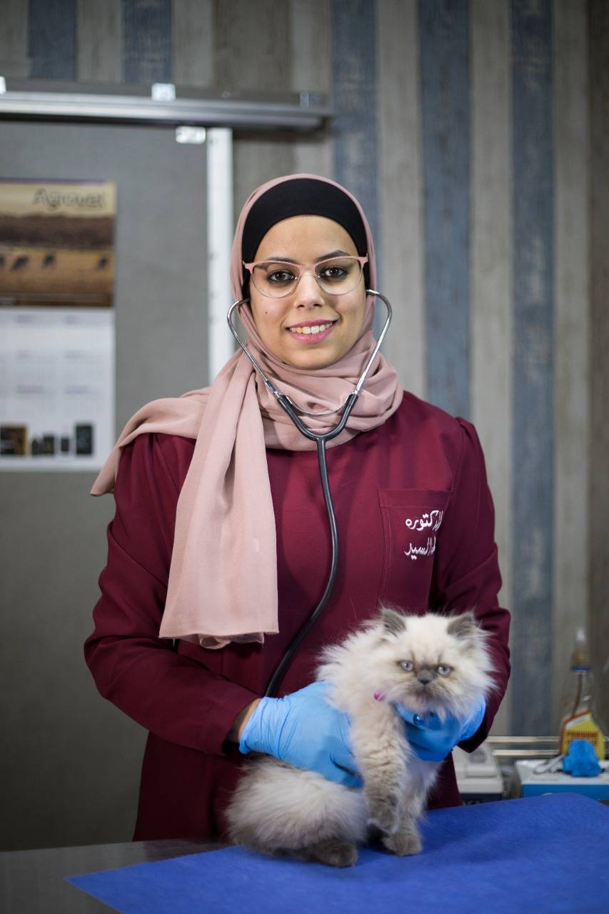 يونيسيف يمنح دعاء الفرصة لإنشاء عيادة بيطرية في جيل القصور