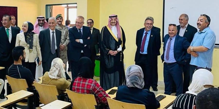 السفير السعودي السديري يلقي محاضرة  عنوانها  العلاقات السعودية الأردنية تاريخية واستراتيجية.