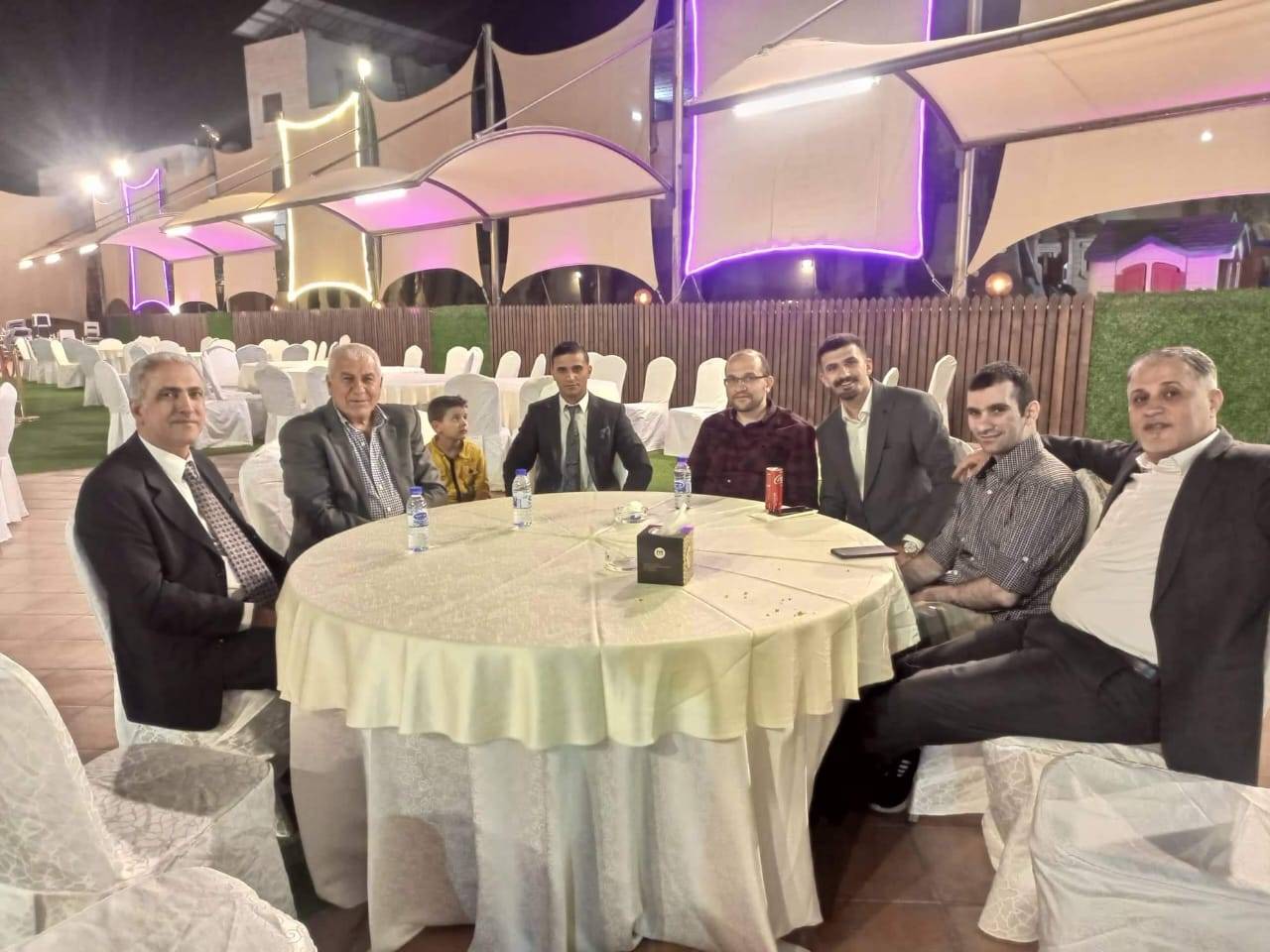 الكابتن الطيار الحربي عمر الخريشا مبارك الزفاف
