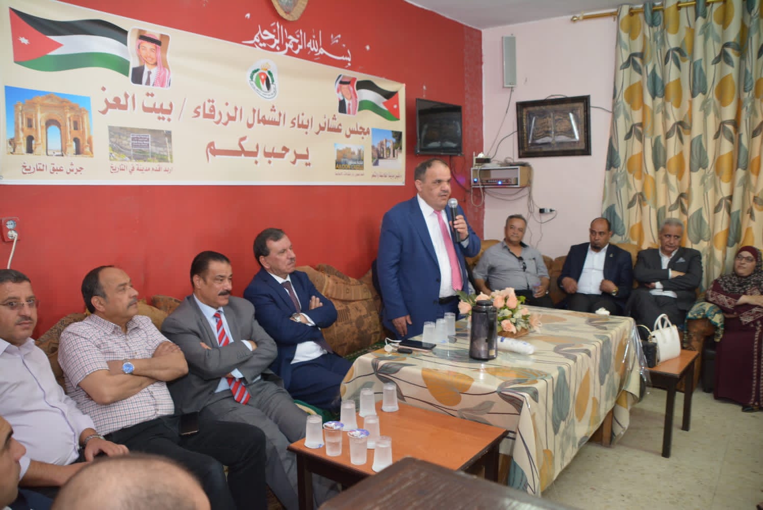 مجلس عشائر أبناء الشمال يحتفل بعيد الاستقلال ٧٦  صور 