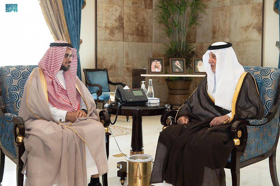 أمير منطقة مكة المكرمة يستقبل الرئيس التنفيذي لشركة مطارات جدة