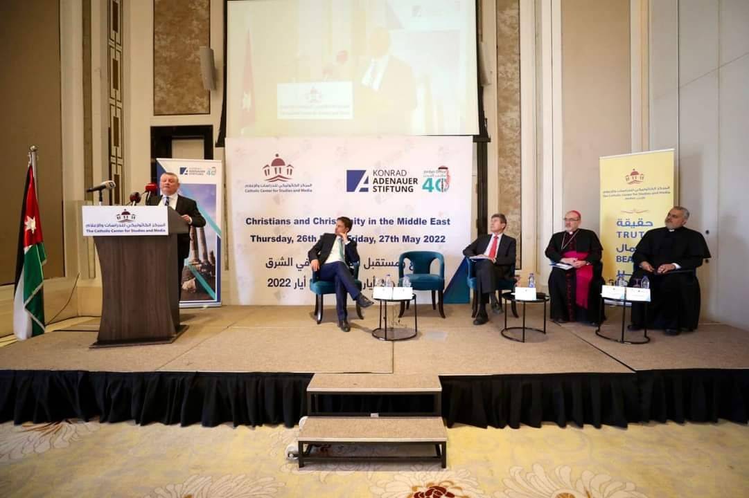  اختتام مؤتمر المسيحيين في الشرق بالتأكيد على دعم السياحة إلى الأردن