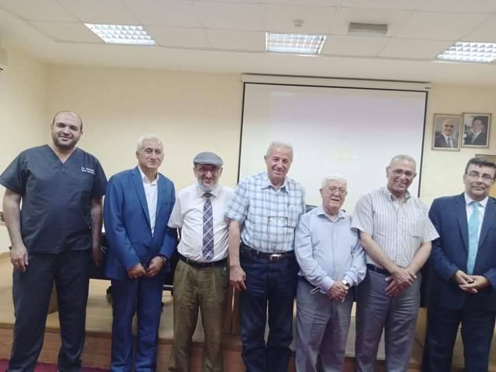   د عمار  أبو صبح   مدير المستشفى الإسلامي  رئيساً لجمعية أطباء علاج الألم الأردنية     