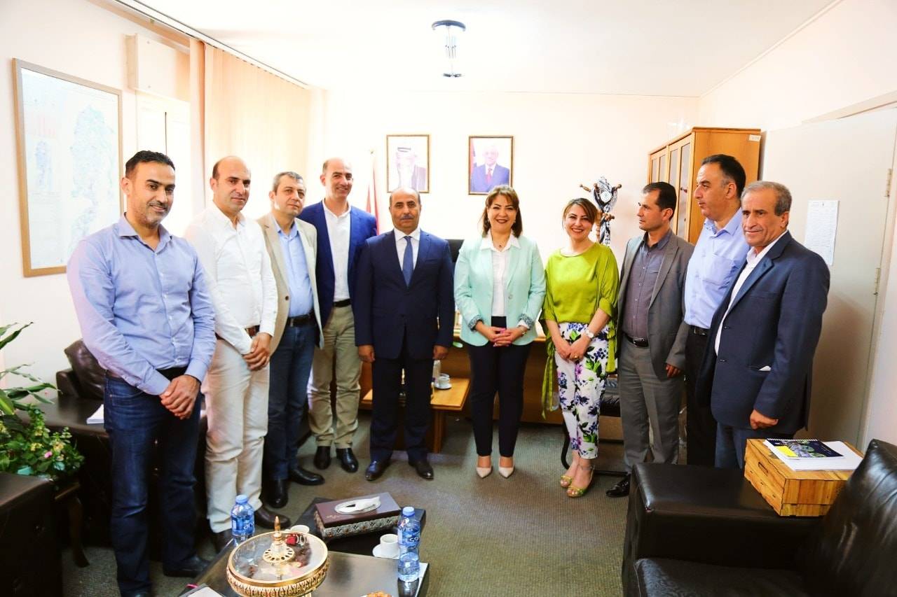 د. التميمي تبحث التعاون المشترك مع وزير الزراعة وسبل تعزيز العمل المشترك