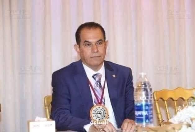 المحامي ابوخروب وعائلته  يقدمون  التهنئة لاعضاء نقابة المحامين 