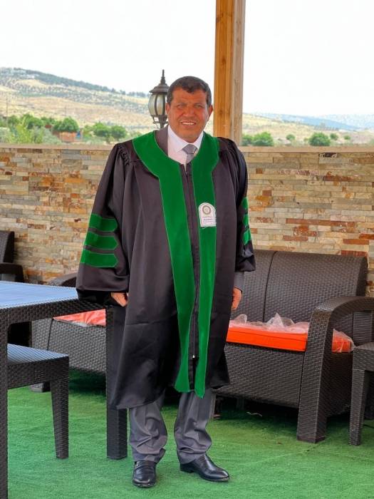 المهندس حلمي النعيمات  مبارك الماجستير