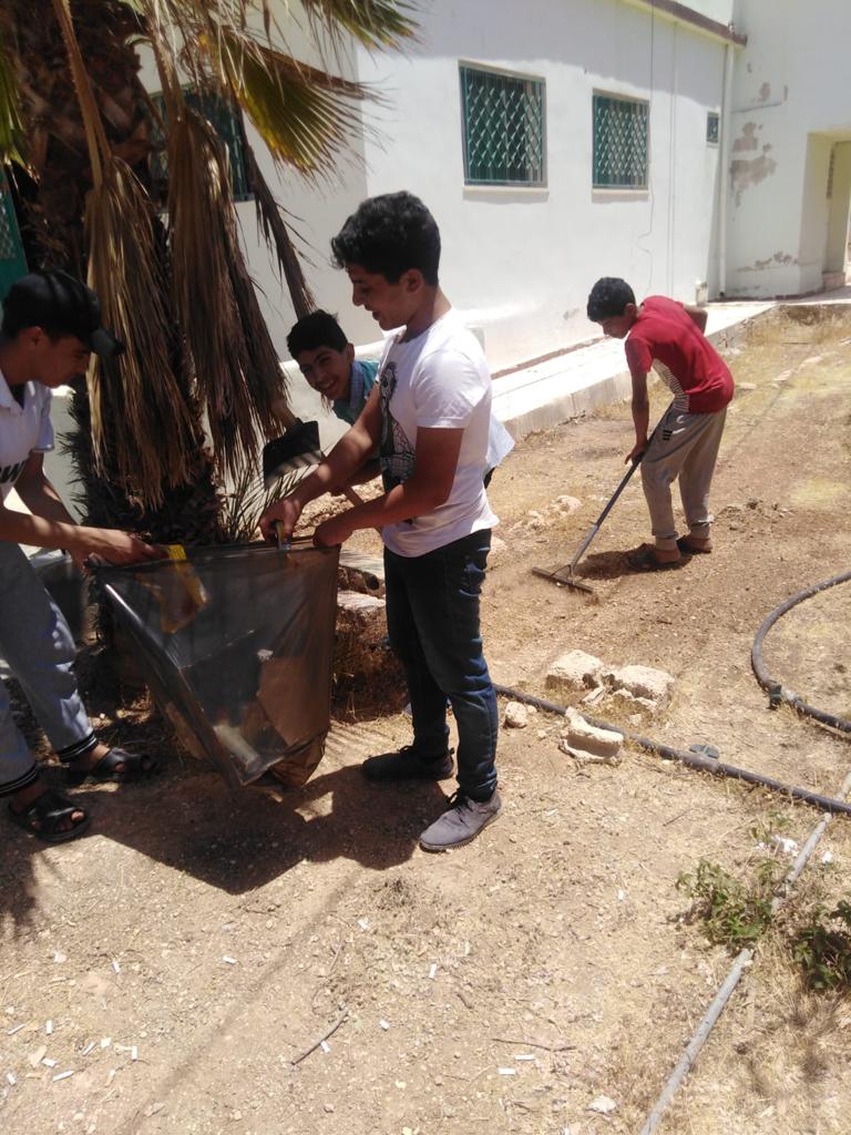 اسبوع للأعمال التطوعية في مديرية شباب المفرق 