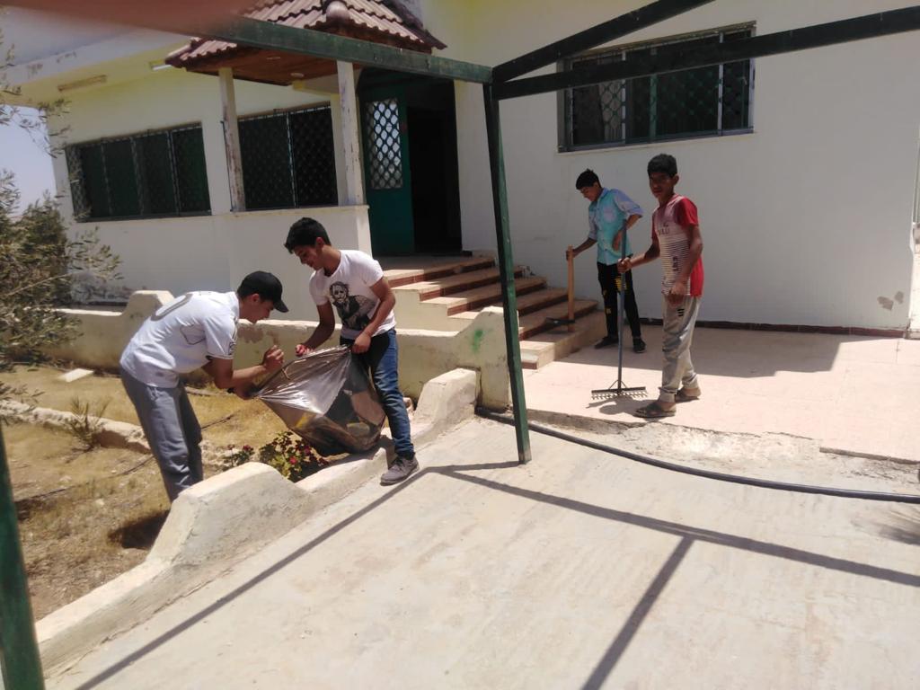 اسبوع للأعمال التطوعية في مديرية شباب المفرق 