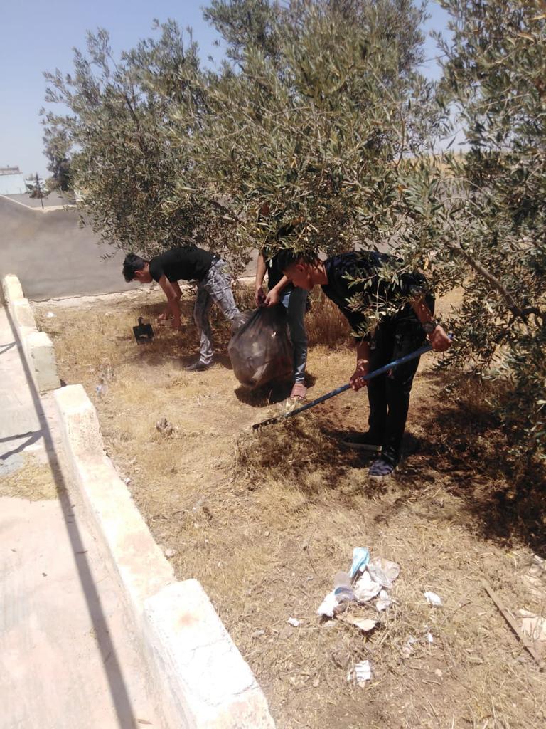 اسبوع للأعمال التطوعية في مديرية شباب المفرق 