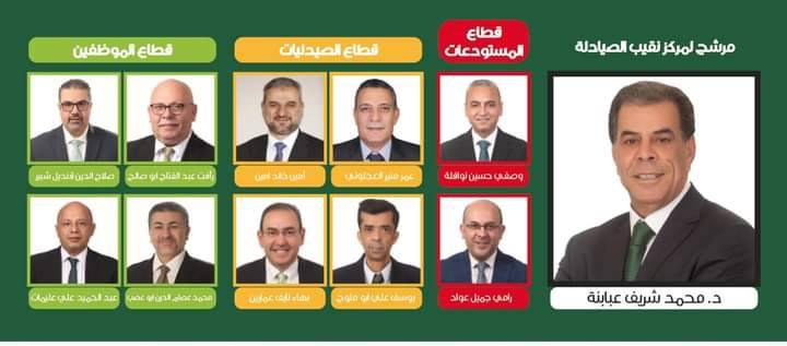 مجلس نقابة الصيادلة يوزع  المراكز بين اعضاءه