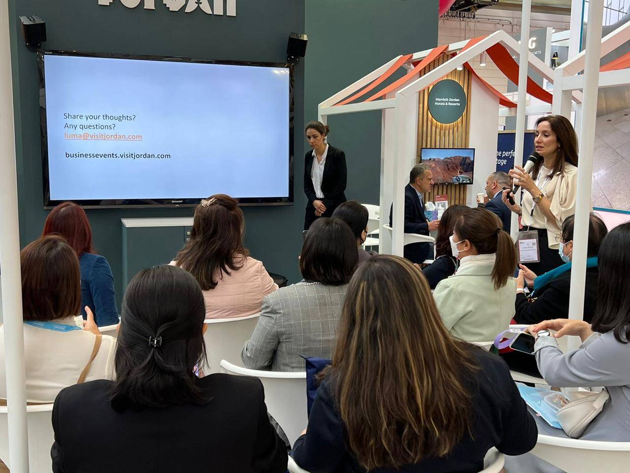 تنشيط السياحة تشارك فى معرض IMEX 2022 بألمانيا  صور