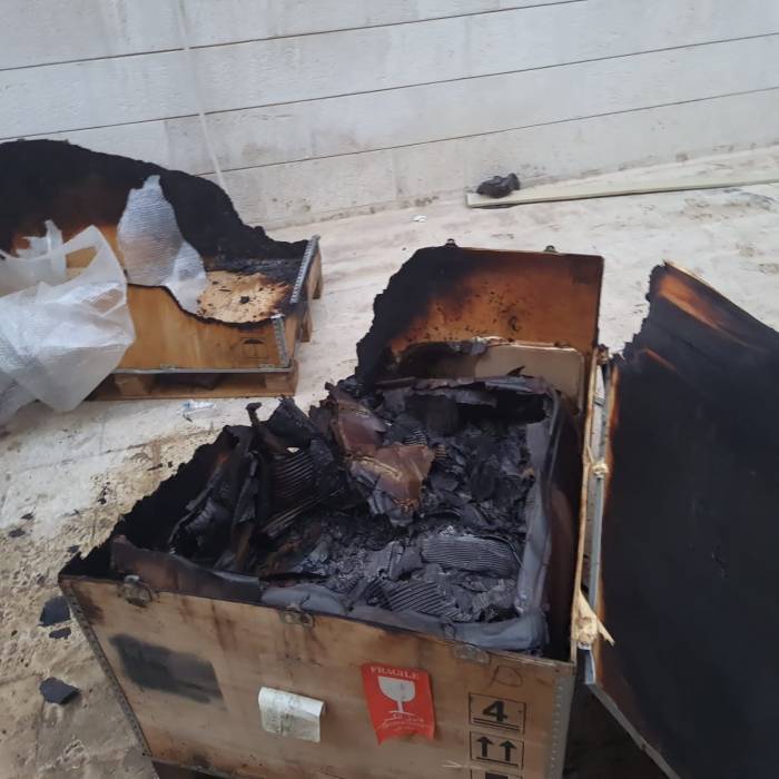 حريق محدود بغرفة مستودع في مسجد الملك المؤسس