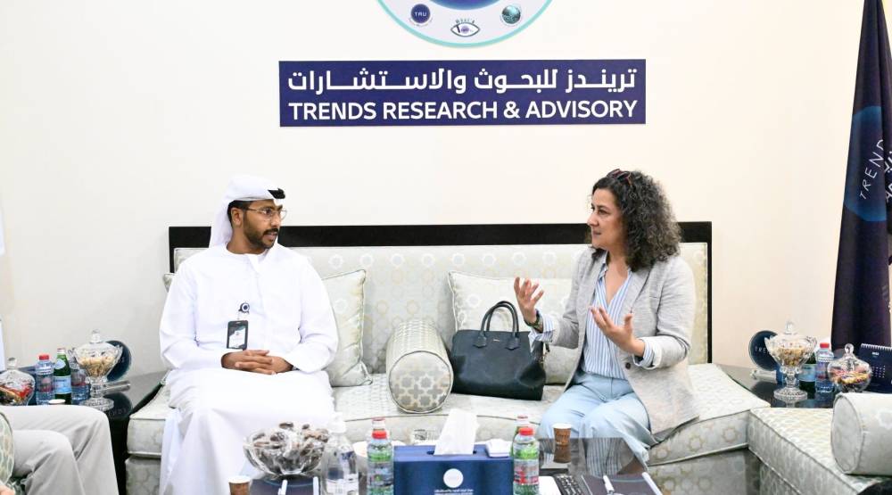 مركز تريندز ومؤسسة كونراد أديناور يستعرضان سبل تفعيل التعاون البحثي