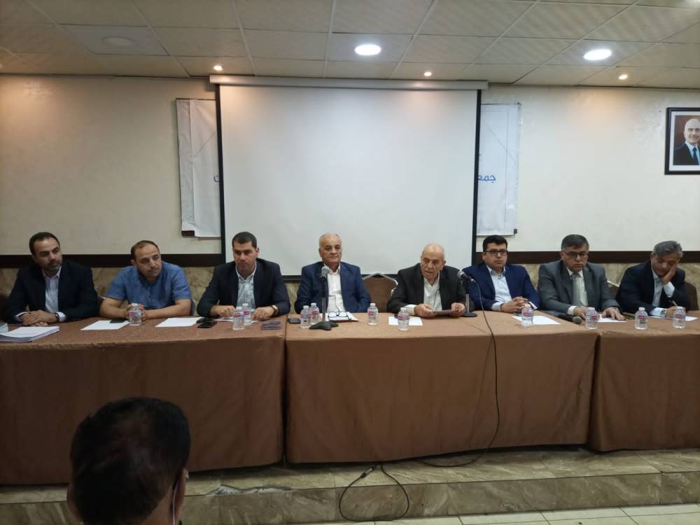 اشهار القائمة النقابية الموحدة برئاسة الزعبي وعضوية اربع تيارات نقابية