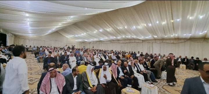 مأدبة عشاء بمناسبة مرور عام على وفاة الشيخ  عبدالعزيز هايل ابوجنيب   _ صور