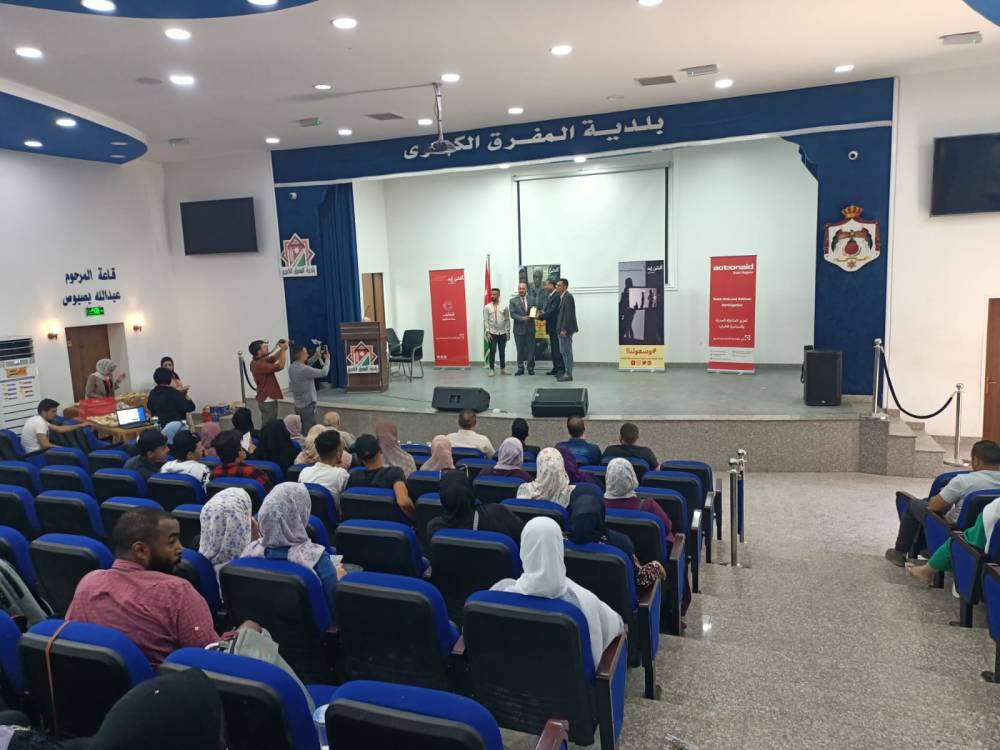 فعاليه في المفرق تسلط الضوء على تبني مواهب وابداعات شباب المفرق 