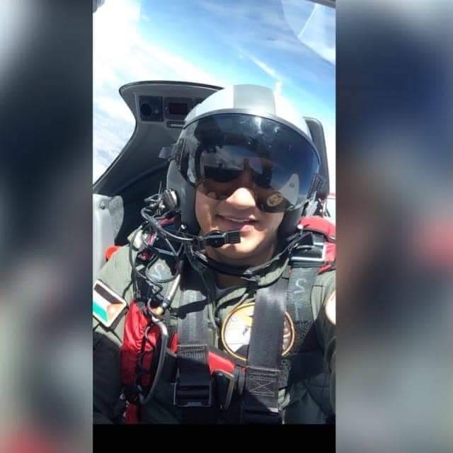 الكابتن الطيار الحربي  عمر سلامه ارفيفان الخريشا مبارك الترفيع 