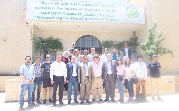 وفد زراعي سويسري يزور الوطني للبحوث الزراعية  