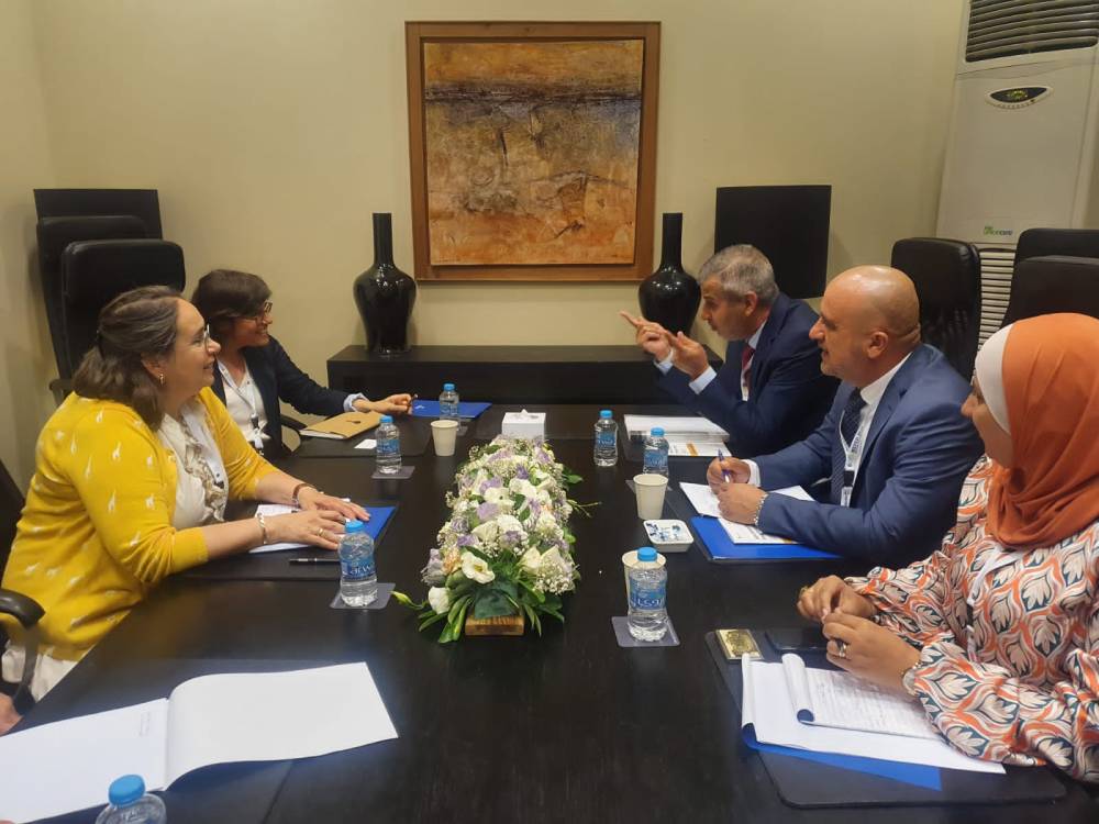 الخرابشة يبحث مع عدد من وزراء الطاقة العرب والأوروبيين مجالات التعاون المشترك  