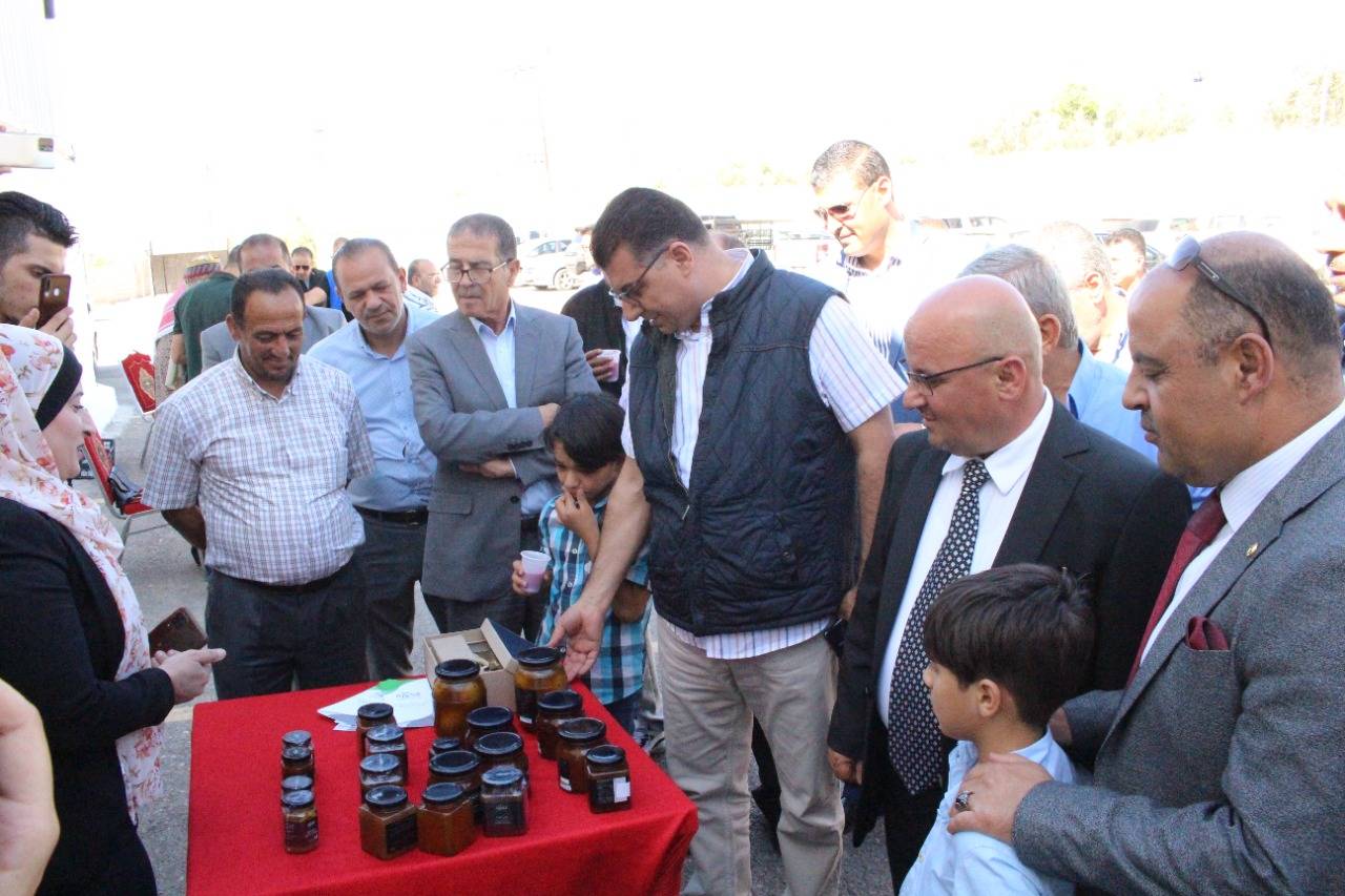 الحنيفات  يشارك في حفل  جولة  المجلس الدولي للزيتون لمحافظتي  اربد  وعجلون  