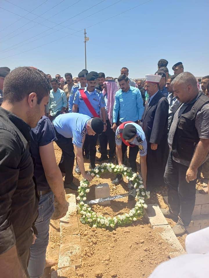 تشييـع جثمـان العريف فراس محمد سالم السواريه  إلى مثواه الأخيـر .