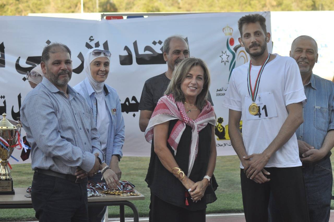 الاتحاد الاردني لرياضات الصم ينظم بطولة العاب القوى للصم لعام 2022   