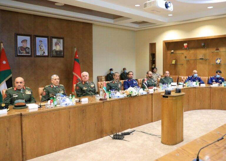 رئيس هيئة الأركان المشتركة يستقبل نظيره الإماراتي