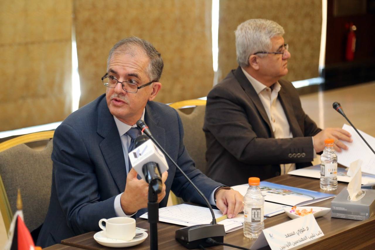 نقيب المهندسين يستقبل وفد الهيئة السعودية للمهندسين ووزارة الشؤون البلدية والقروية والإسكان