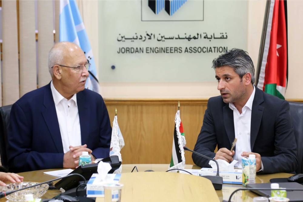 اتفاقية تعاون بين نقابة المهندسين وشركة معايير الأبنية للتقييم والتطوير العقاري
