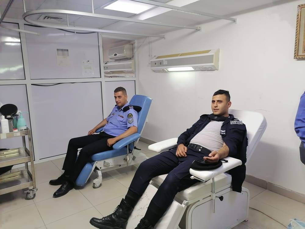  تحت رعاية مدير شرطة المفرق : إطلاق حملة التبرع بالدم في مستشفى المفرق الحكومي .. صور 