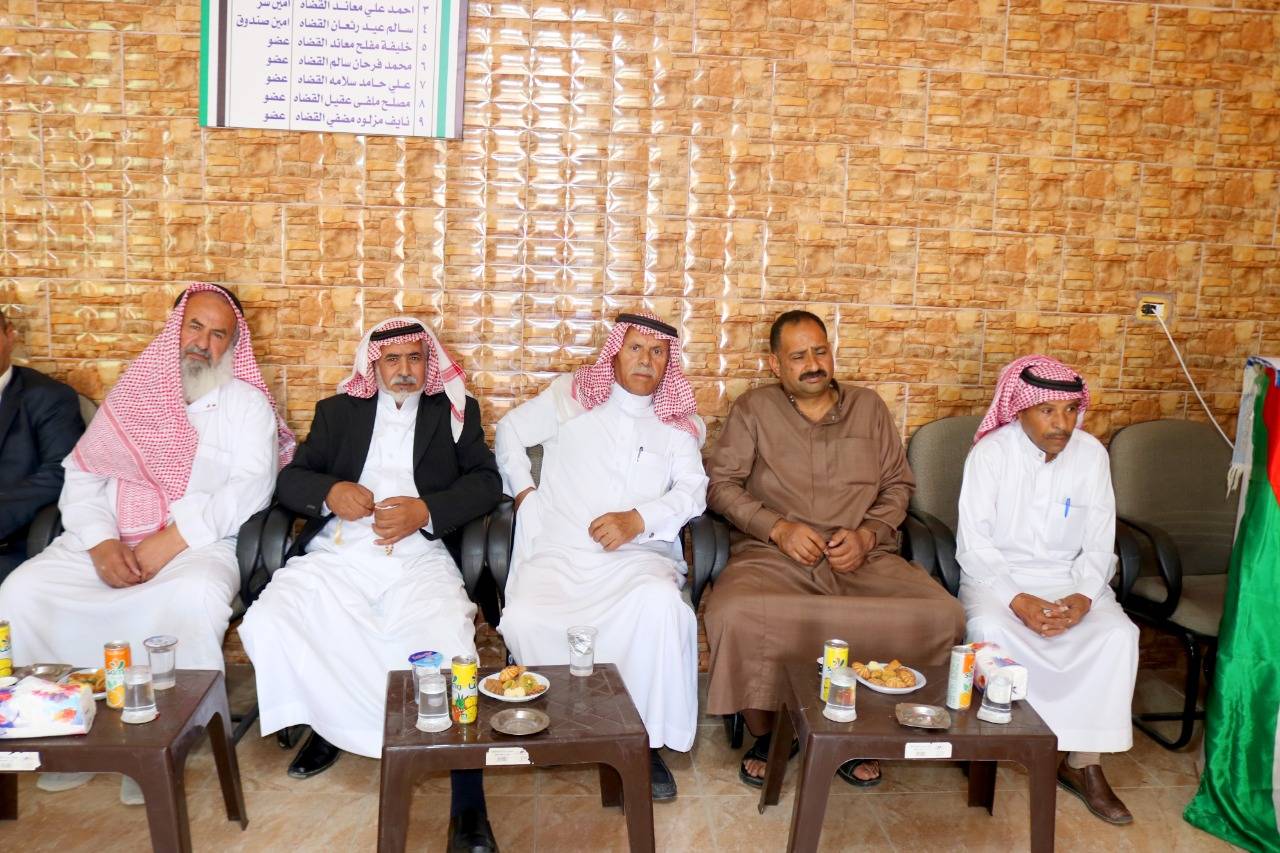 توقيع وثيقة ضبط جلوه عشائريه في الموقر  صور 