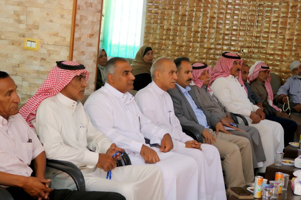 توقيع وثيقة ضبط جلوه عشائريه في الموقر  صور 