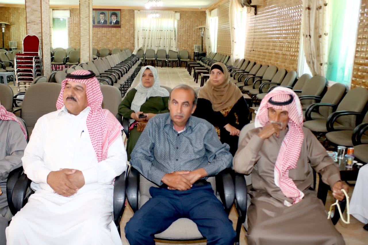 توقيع وثيقة ضبط جلوه عشائريه في الموقر  صور 