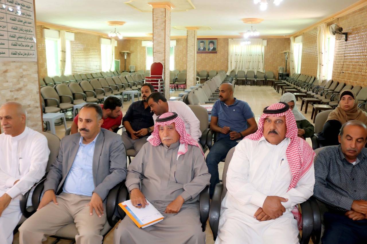 توقيع وثيقة ضبط جلوه عشائريه في الموقر  صور 