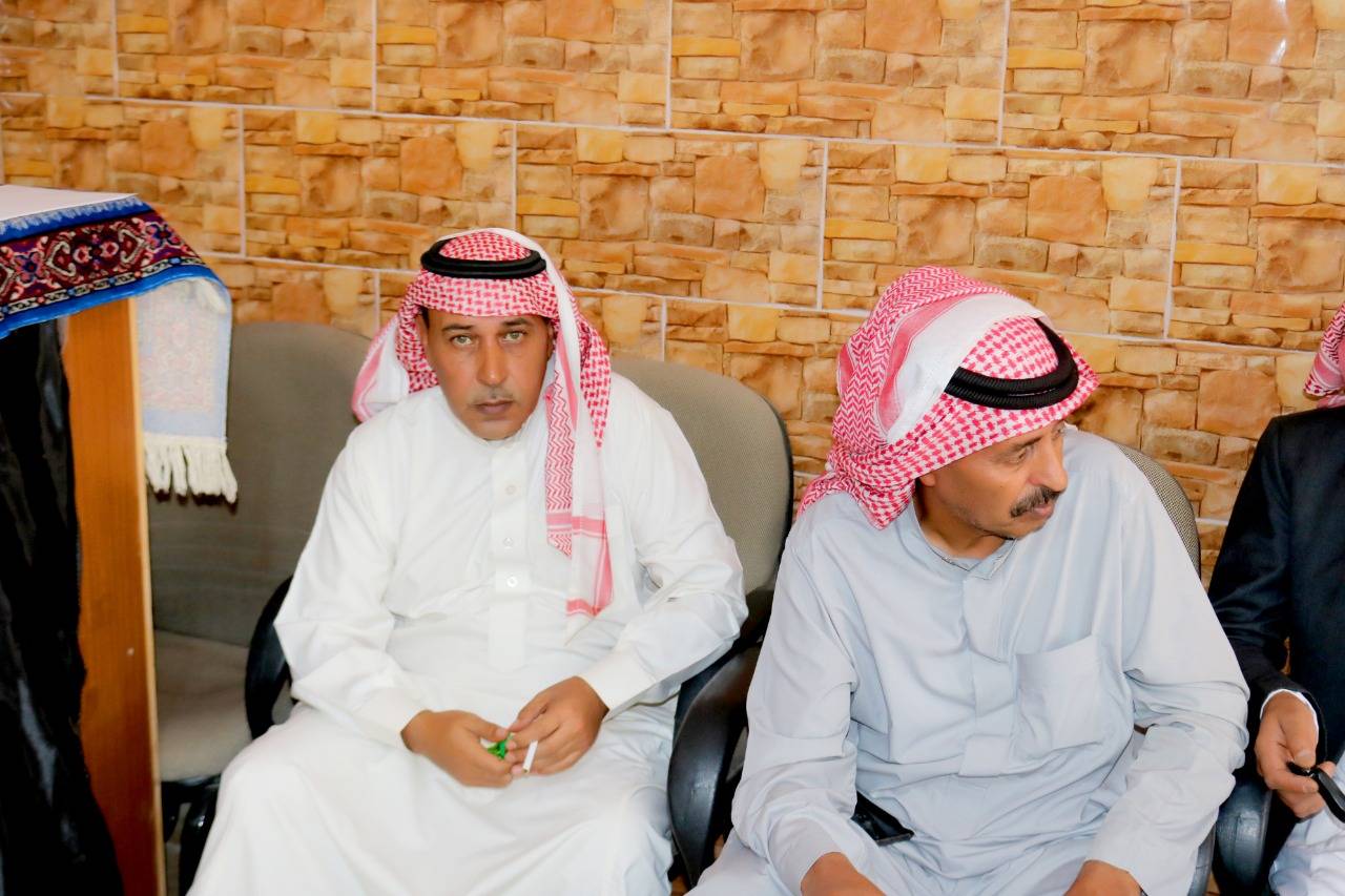 توقيع وثيقة ضبط جلوه عشائريه في الموقر  صور 