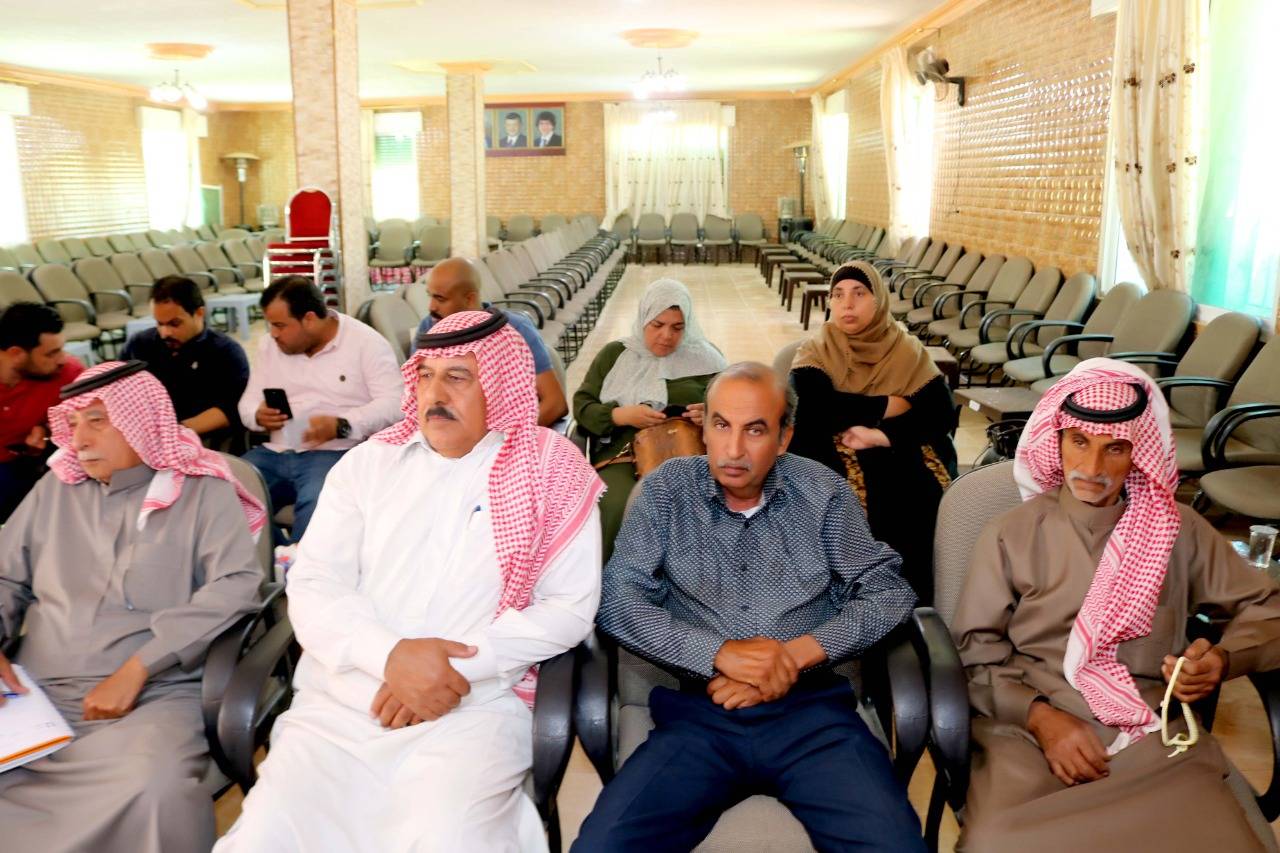 توقيع وثيقة ضبط جلوه عشائريه في الموقر  صور 