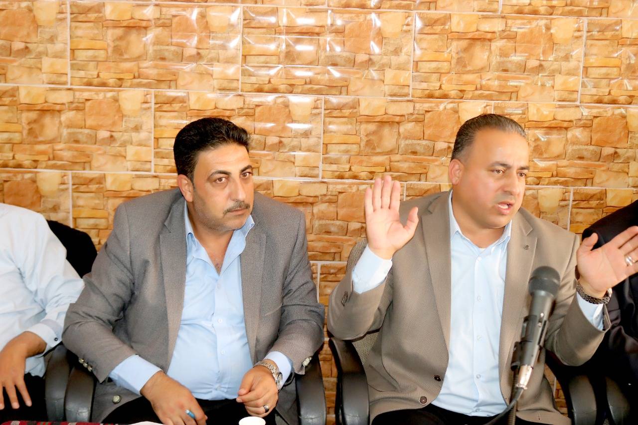 توقيع وثيقة ضبط جلوه عشائريه في الموقر  صور 