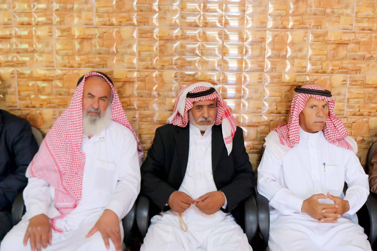 توقيع وثيقة ضبط جلوه عشائريه في الموقر  صور 